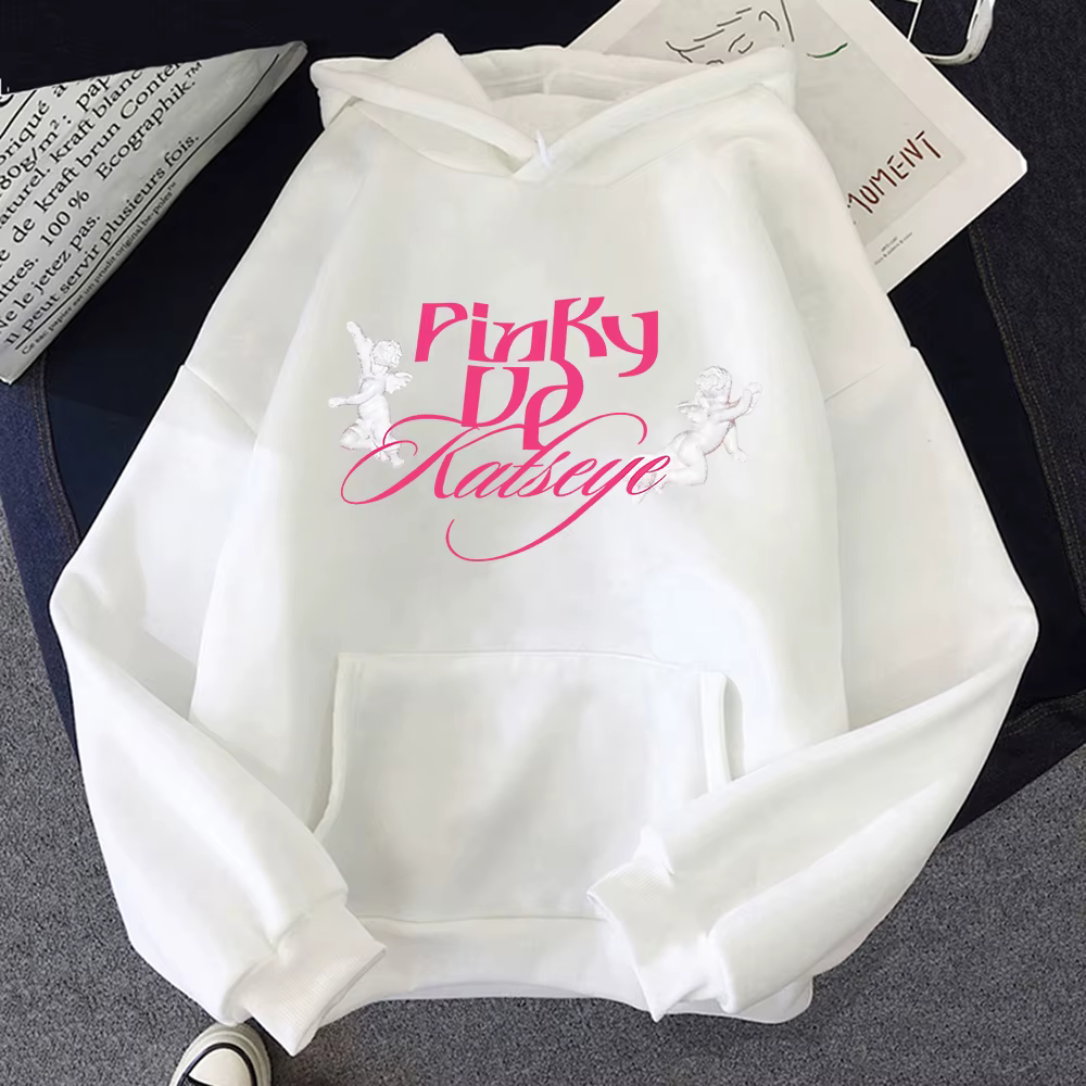 KATSEYE THE WILDWORLD TOUR 2026 Hoodie PINKY UP 2 Album Sweat-shirt vintage pour femme, vêtements au