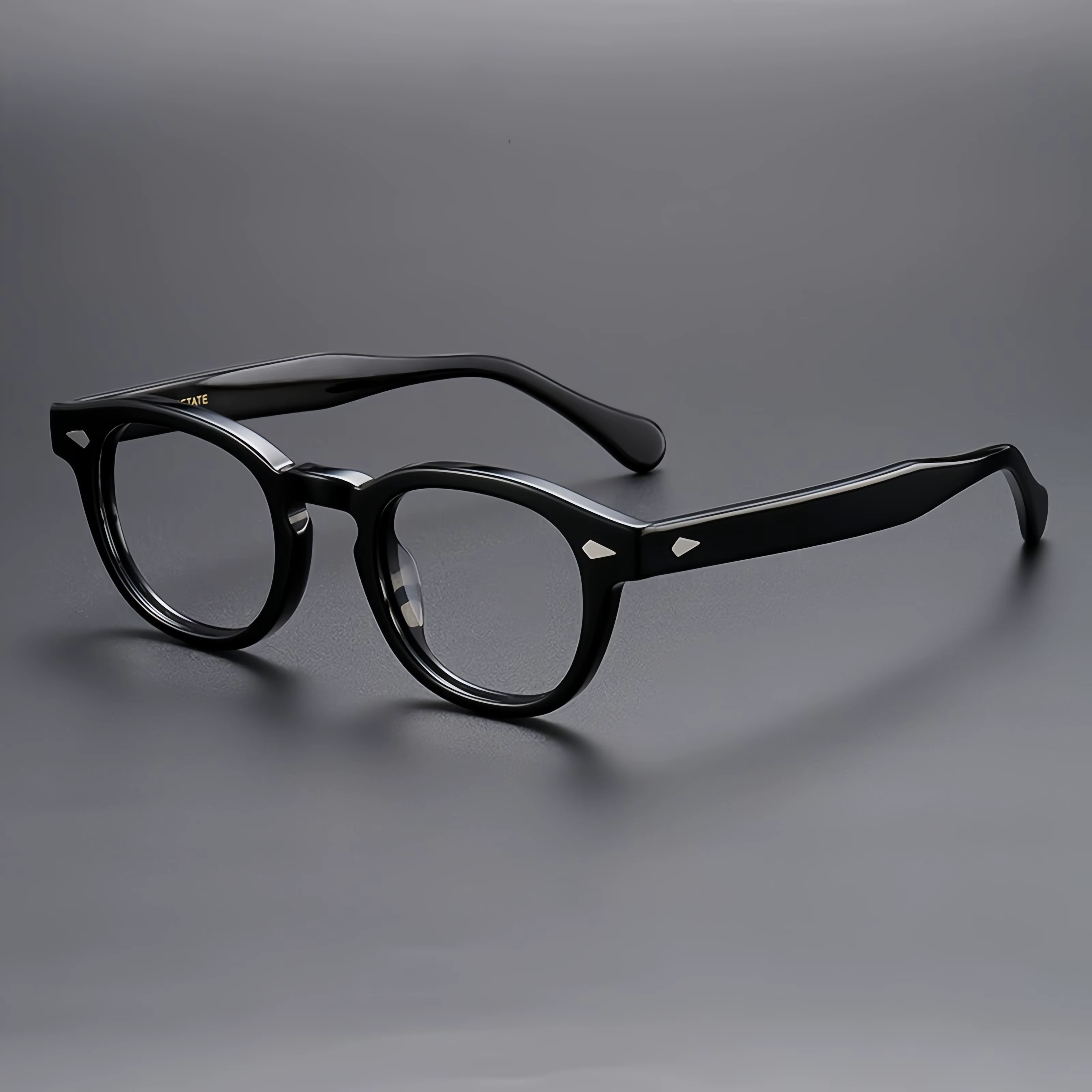 Lunettes MOSCOT Style LEMTOSH, monture ronde vintage en acétate noir écaille de tortue, unisexe, ins