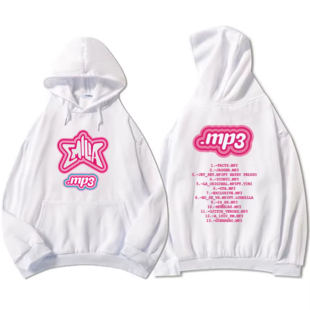 Hommes vêtements MP3 Emilia Mernes sweats à capuche impression graphique sweats hiver décontracté à 
