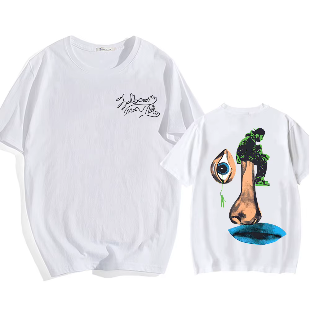 Macc Miller-T-shirt à manches courtes et col rond pour homme et femme, en coton, de haute qualité, p