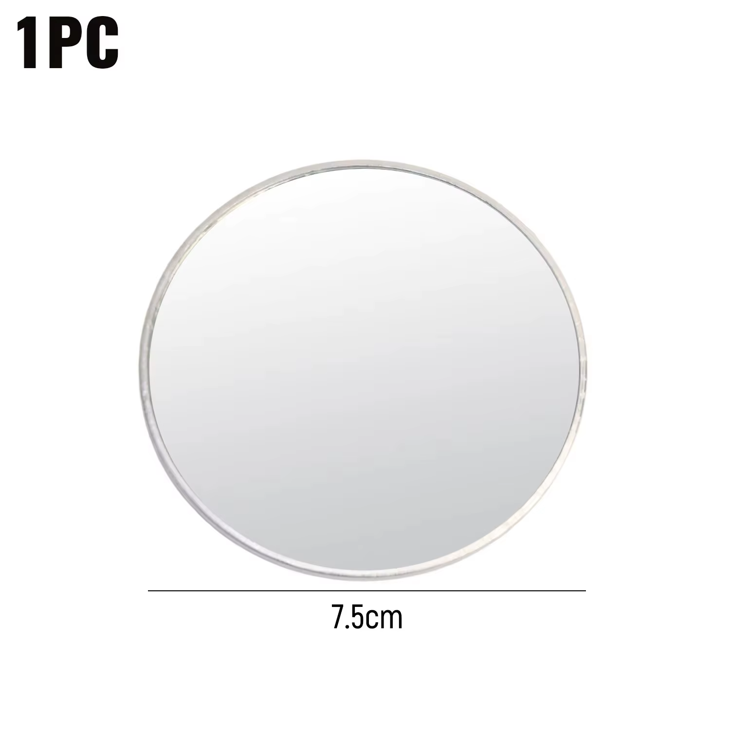 Miroir Convexe Rond Portable pour Selfie et Photographie – Miroir de Maquillage Haute Définition pou