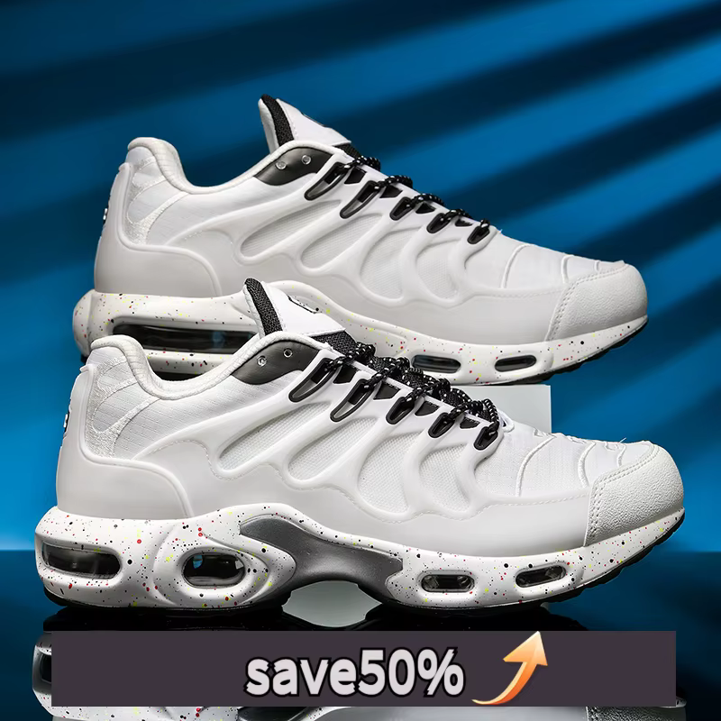 Chaussures de course à coussin d'air pour hommes, sports marathon, respirantes et légères, chaussure