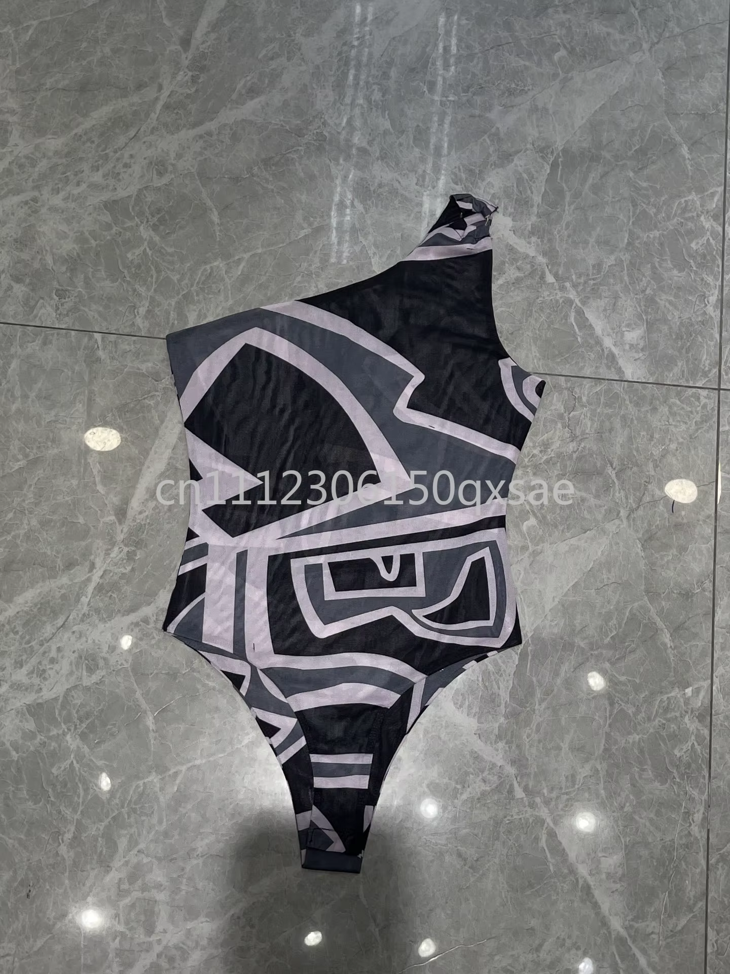 Ensembles de robes en maille pour femmes au design luxueux avec logo signature, hauts sexy à manches
