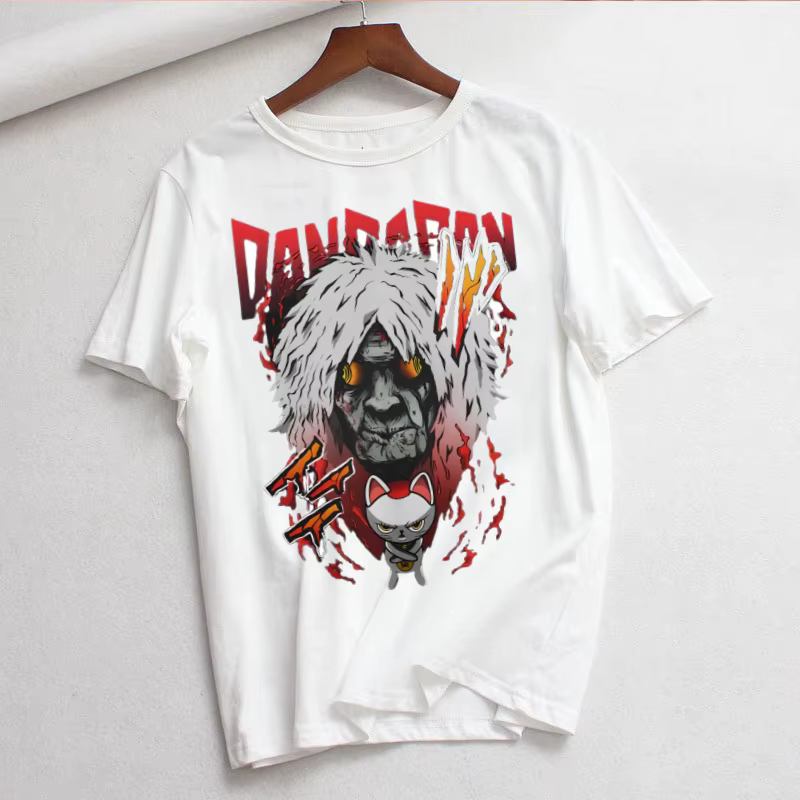 Dan Da Dan Dandadan Okarun été mode chemise graphique t-shirt haut pour femme Base col rond t-shirts