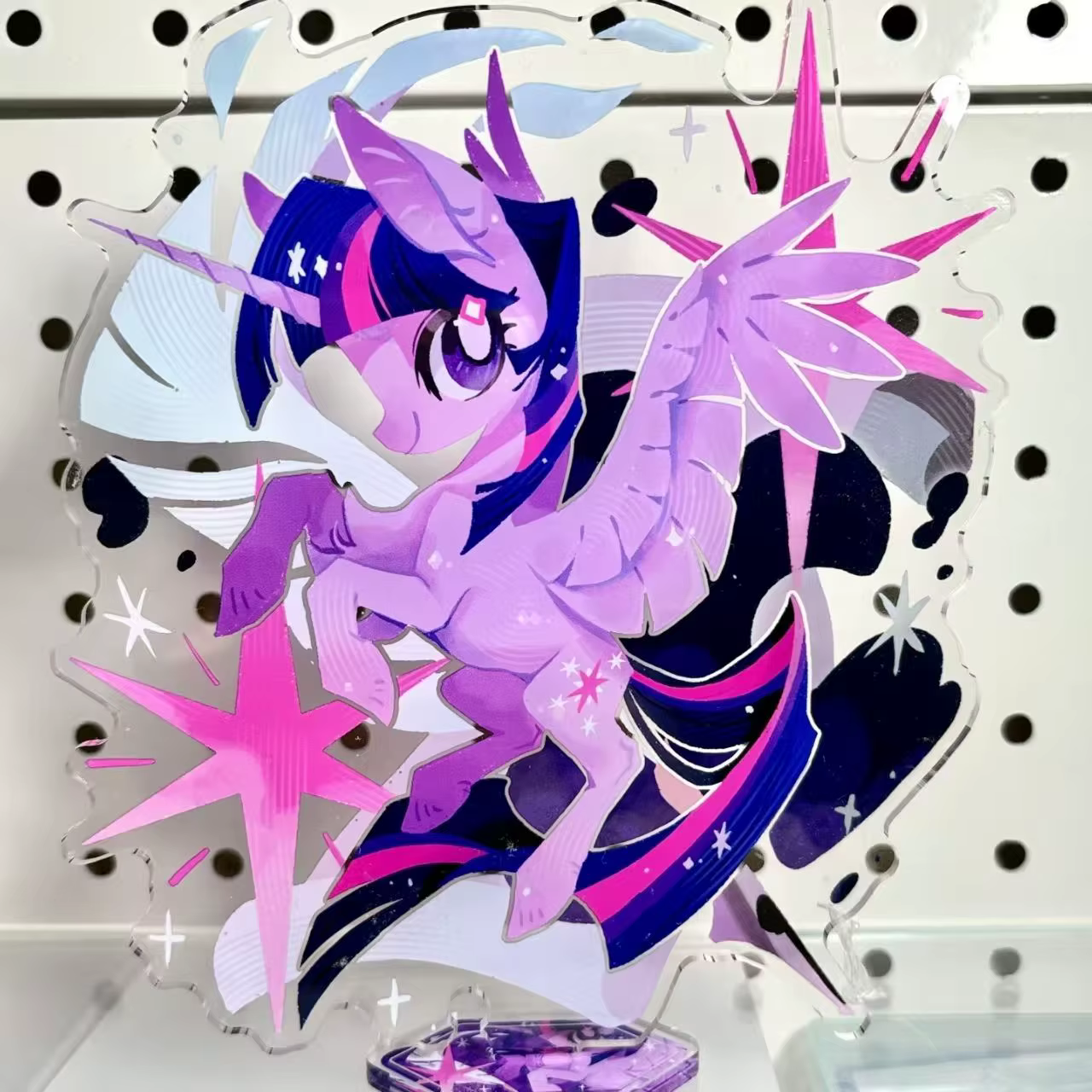 Nouvelles figurines de collection en acrylique My Little Pony : Twilight Sparkle, Pinkie Pie, Rainbo