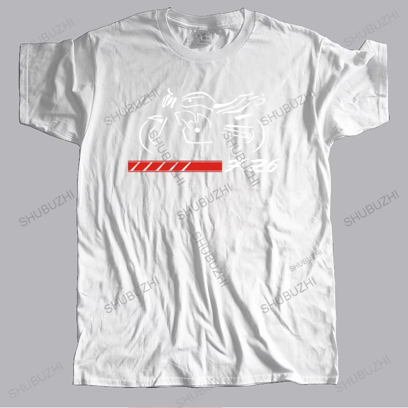 T-shirt noir à col rond pour Homme, grande taille, style décontracté, haute qualité, pour Moto, Fz6