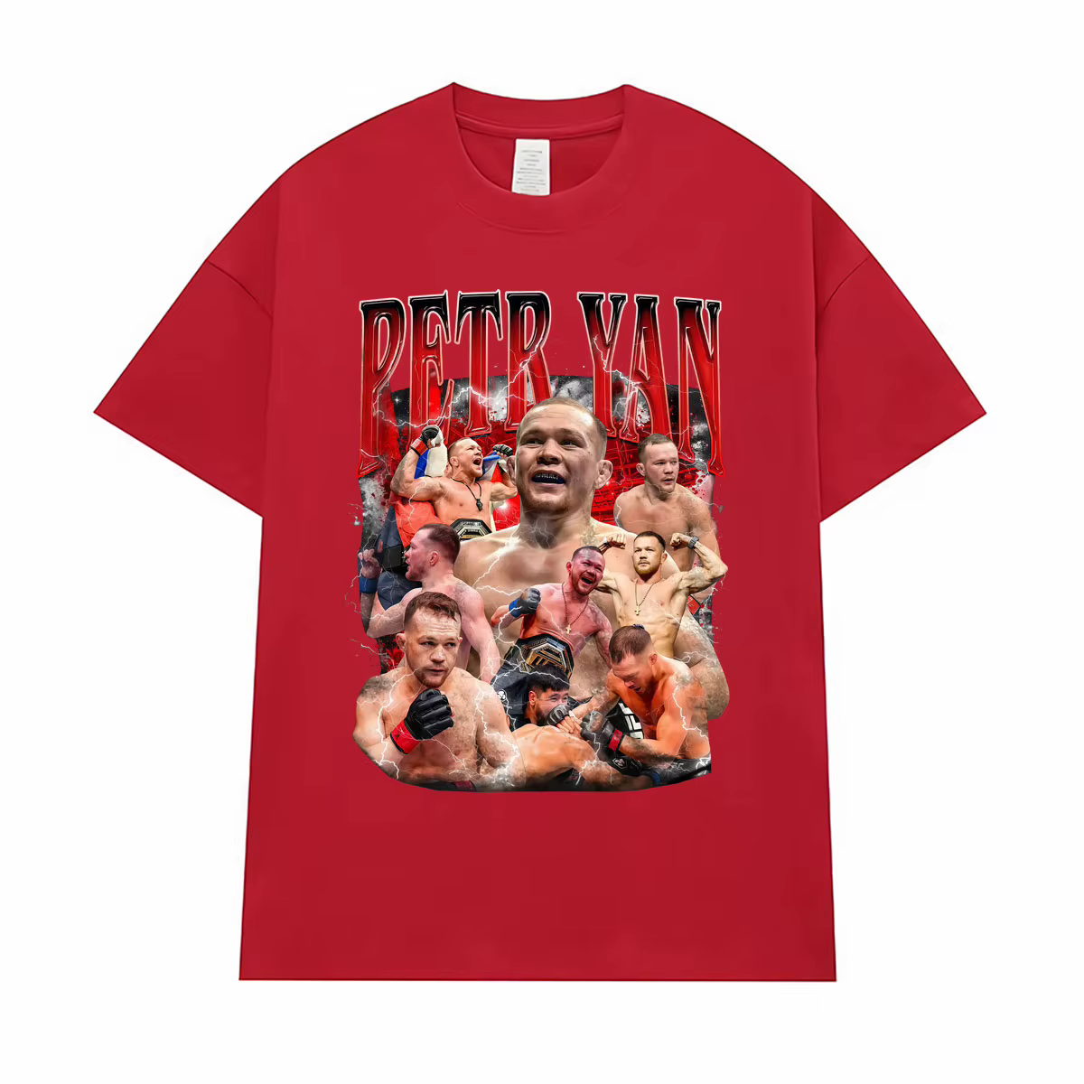 T-shirts graphiques vintage Petr Yan pour hommes et femmes, streetwear gothique Harajuku, t-shirt dé