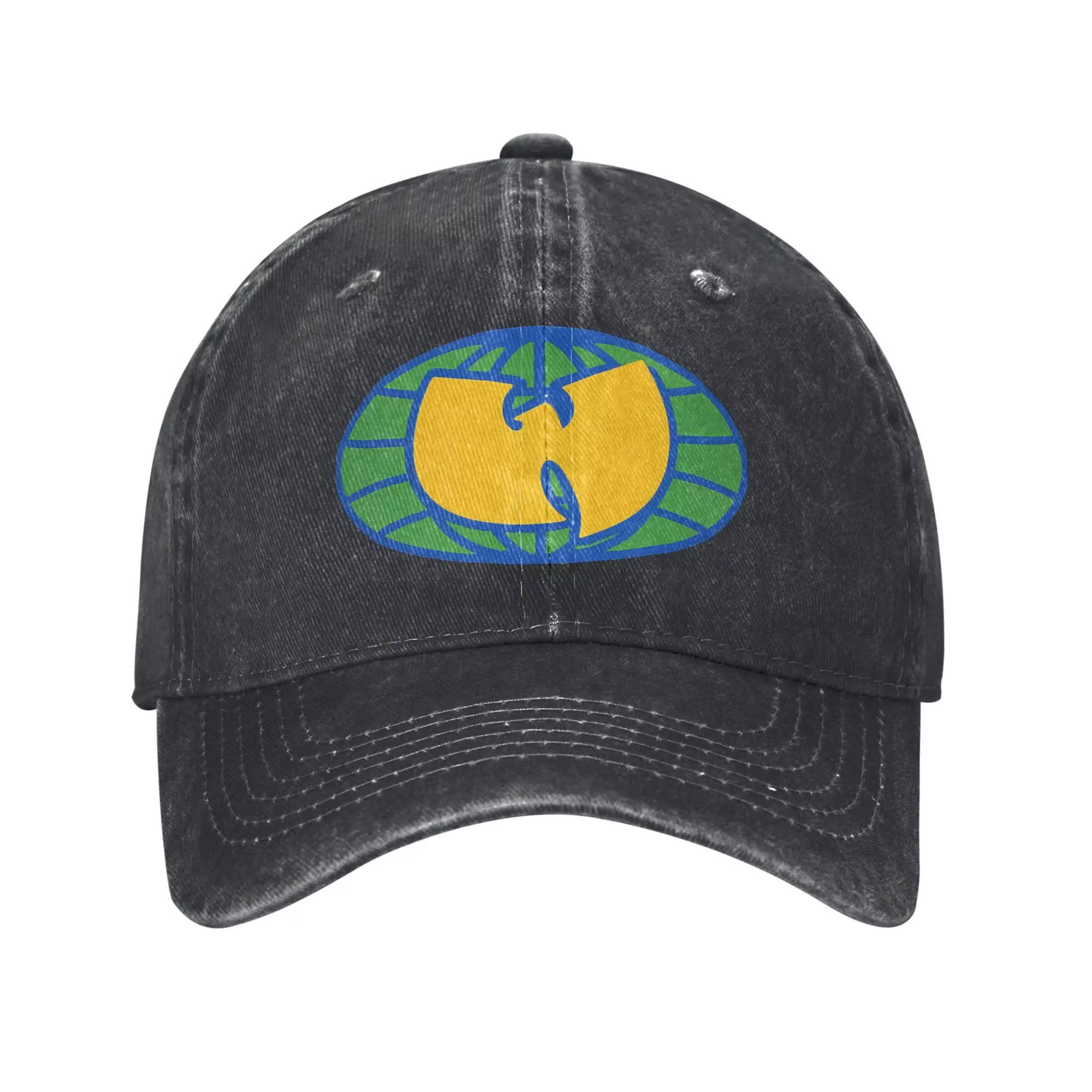 Casquette de Baseball délavée la chambre finale Wu Clan T-tangs Forever Tour 2025 été Hip Hop chapea