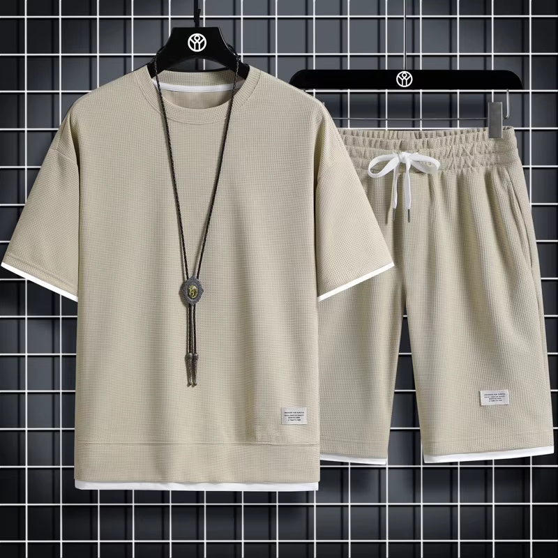 Ensemble de vêtements de sport pour hommes, collants, combinaison d'entraînement, survêtement pour h