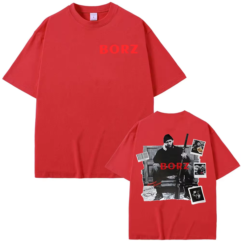 Khamzat Chimaev Borz The Wolf Merch T-shirt pour hommes, vêtements tendance, t-shirt de rue, hauts d