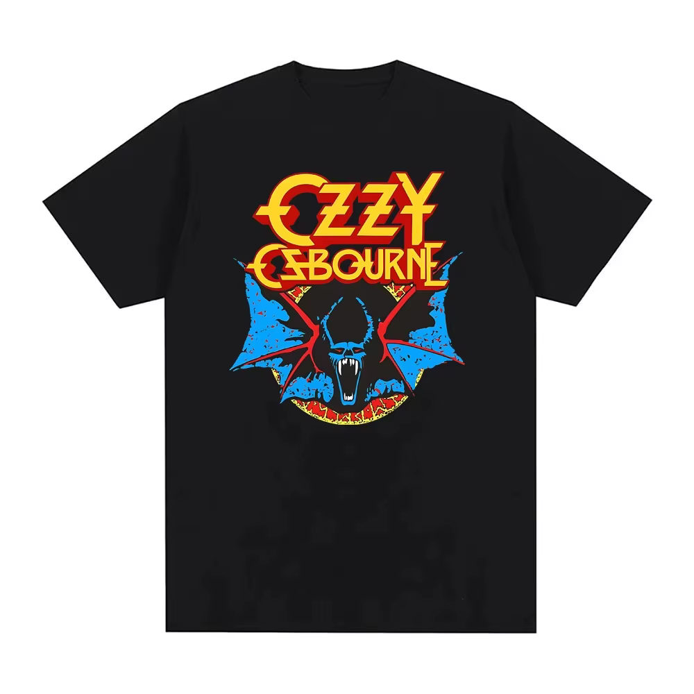 Ozzy Osbourne t-shirt impression graphique Hip Hop-chemise à manches courtes gothique t-shirt unisex