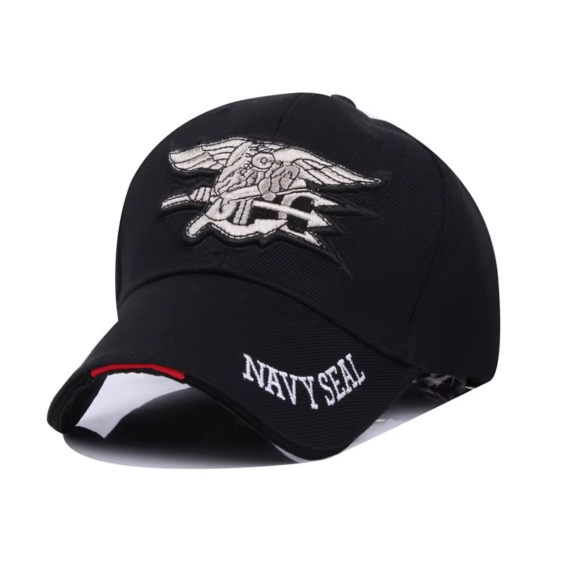Mode États-Unis Corps des Marines SEALTEAM Lettres broderie Casquette de baseball Hommes Chasse en p