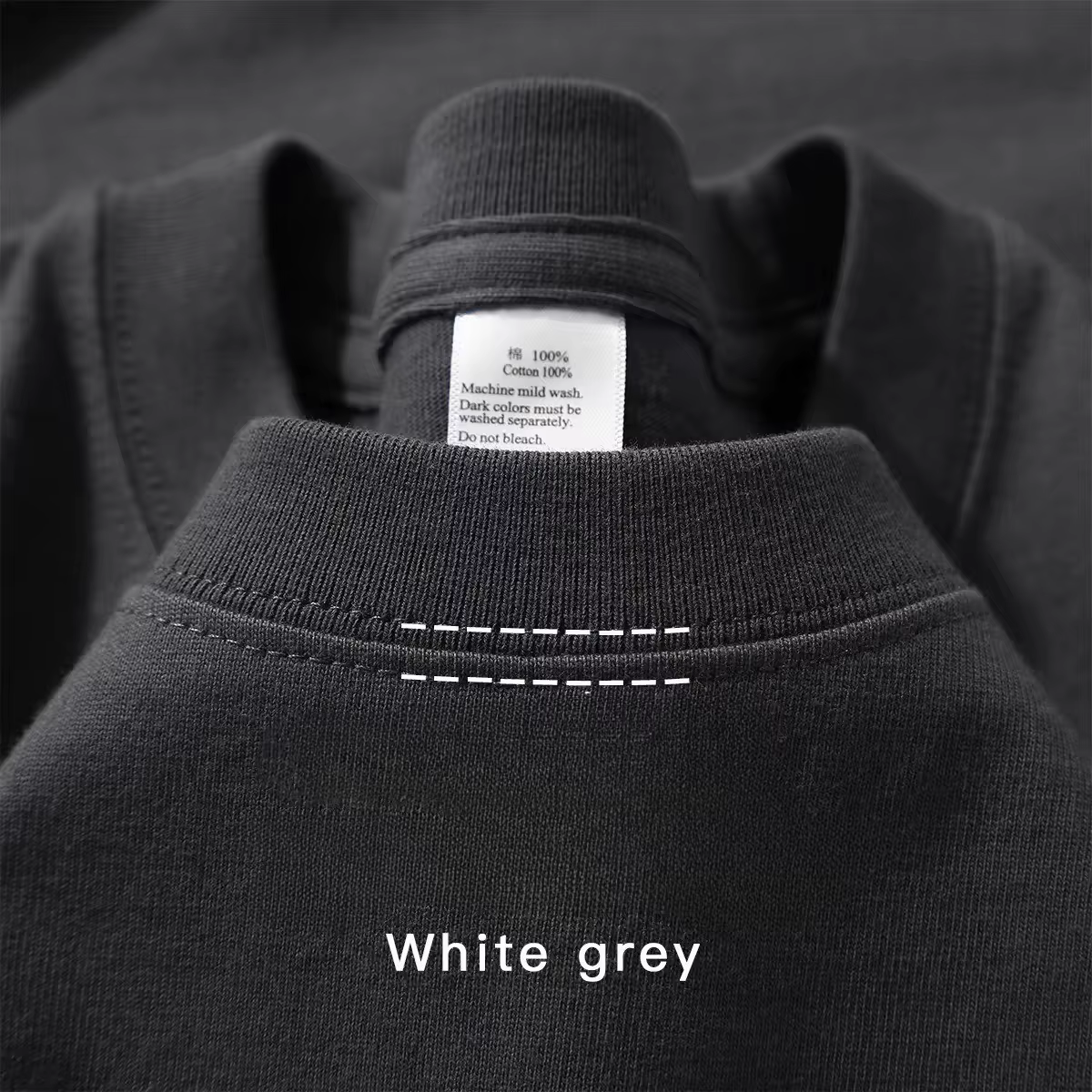 100% coton GSM 250G hommes t-shirts été poids lourd couleur unie col rond manches courtes Tops basiq