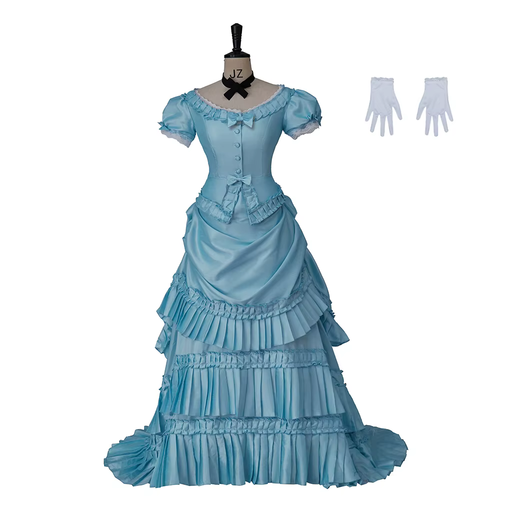 Robe victorienne pour femmes, robe gothique de Vampire Steampunk, robe de bal de l'ère géorgienne du