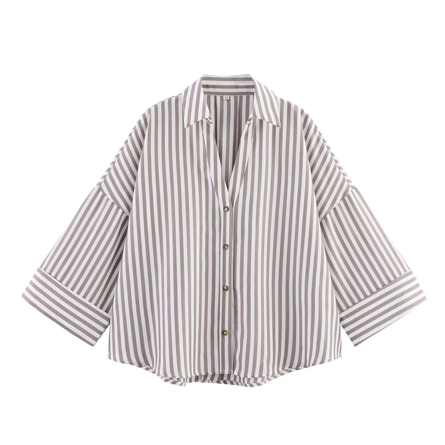 Chemise décontractée minimaliste KONDALA pour femme, nouvelle collection 2026, tendance, manches lar