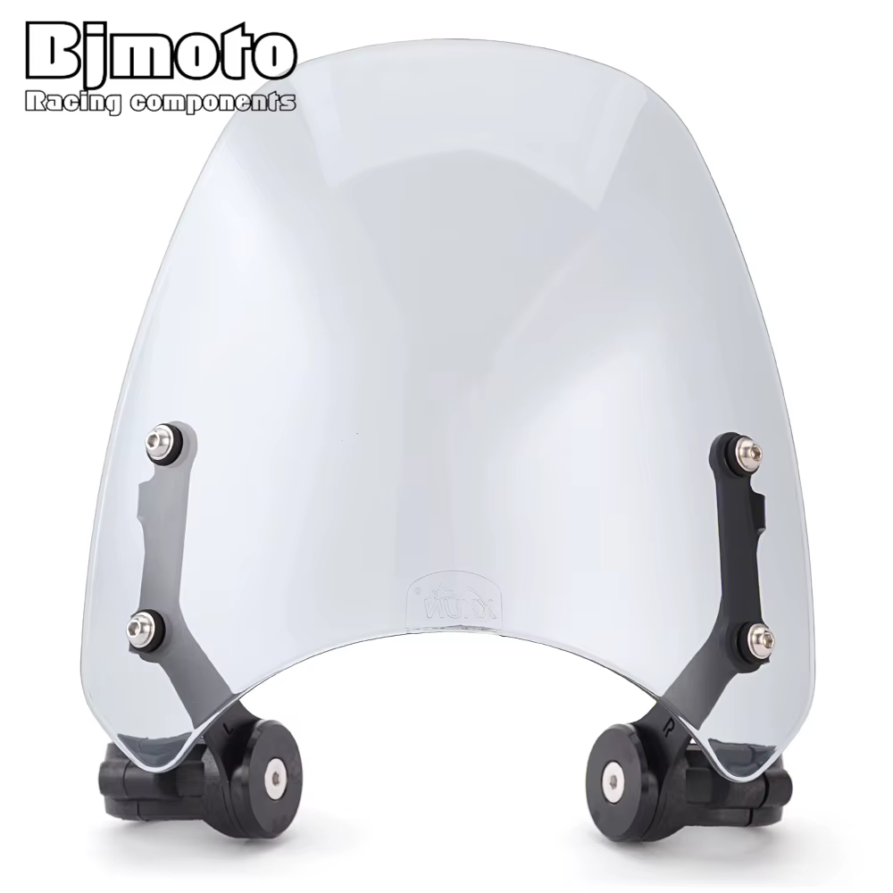 Pare-brise de moto avec support, pare-brise pour Triumph Bonneville, accessoires de déflecteur de ve