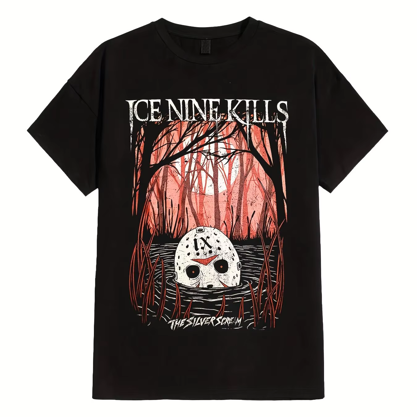 Ice Nine Kills Floating T-Shirt décontracté à col rond, haut à manches courtes pour hommes et femmes