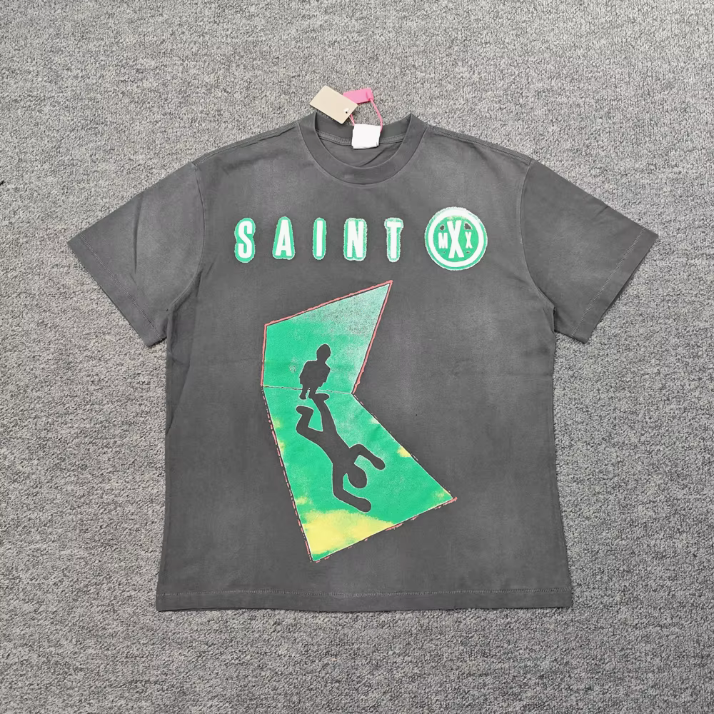Yao mode Saint de Michael tout-match ample surdimensionné Vintage décontracté de haute qualité 1:1 S