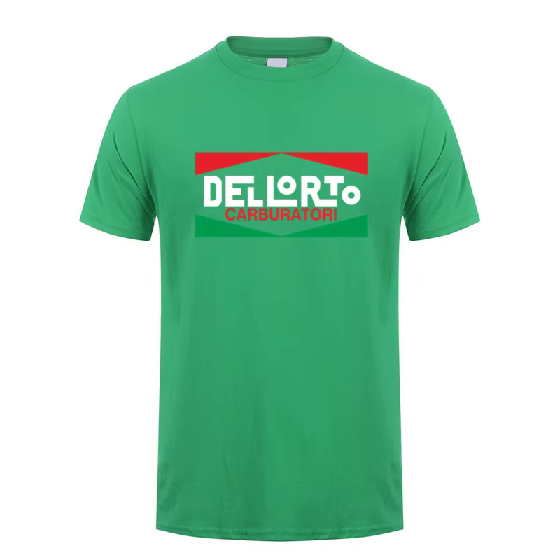 Dellorto Carburatori t-shirt été hommes coton à manches courtes T-shirts hauts Mans cadeau T-shirts 