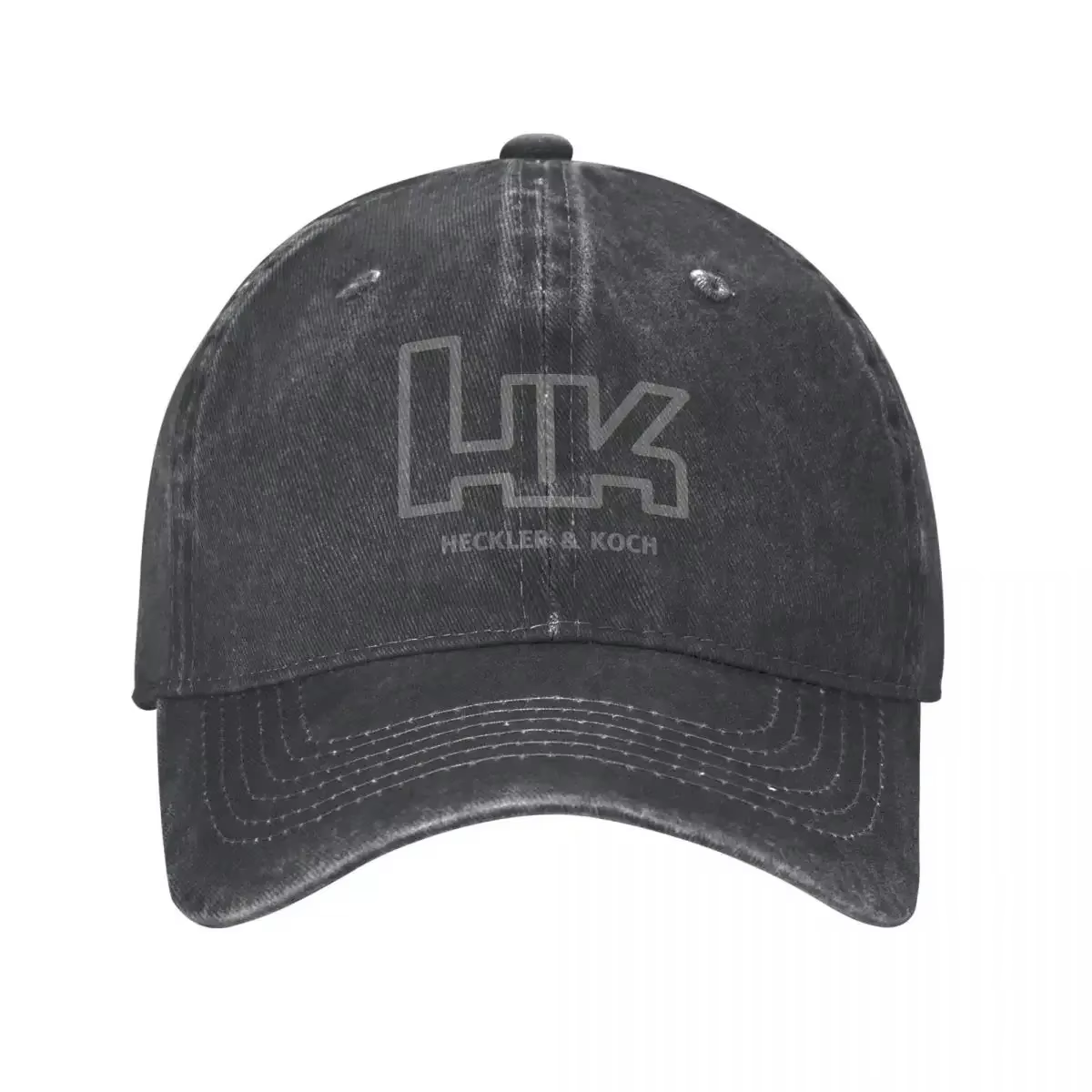 Casquettes de baseball Heckler Koch HK, casquettes décontractées en denim vieilli, unisexes, pour ac