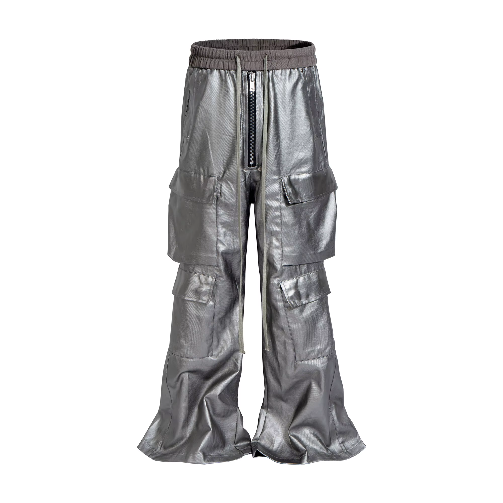 Owen Seak – pantalon Cargo pour hommes, Baggy, coupe ample, tactique, cordon de serrage, taille élas