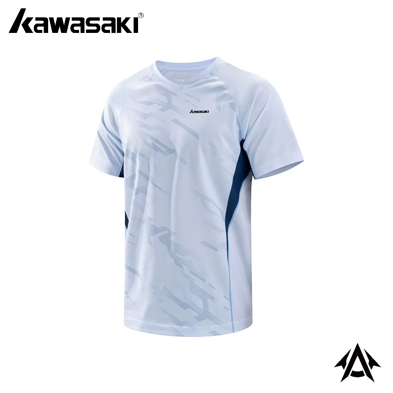 Kawasaki – maillot de badminton professionnel pour hommes et femmes, T-shirts unisexes confortables,
