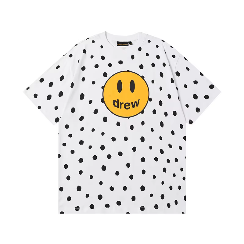 Drew House - Vente flash - Vêtements pour hommes - T-shirt imprimé avec logo - T-shirt à manches cou