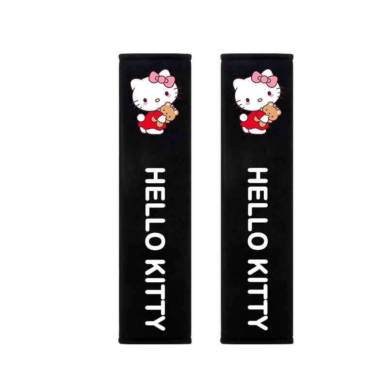 Coussinets de ceinture de sécurité pour personnages Sanrio, Hello Kitty, My Melody, Cinnamoroll, Kur
