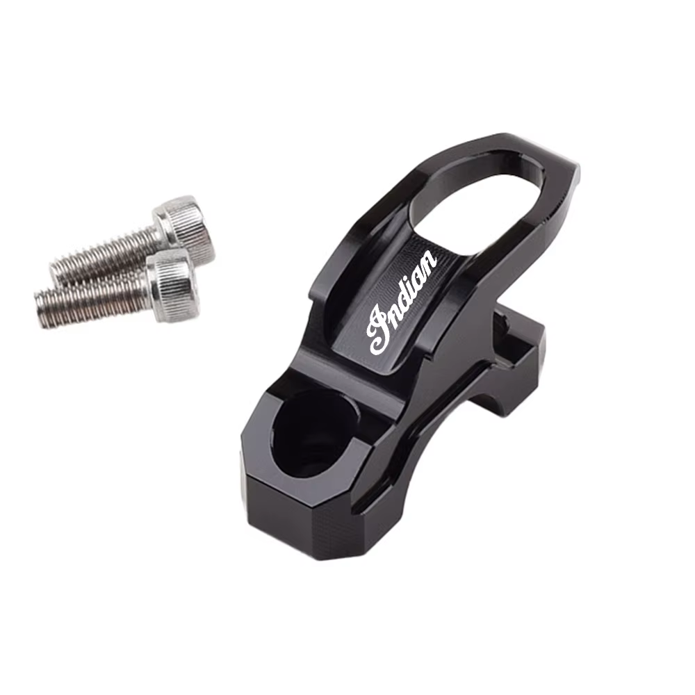 Support de crochet de casque en aluminium CNC, cylindre de support de pince pour indien FTR 1200 S F