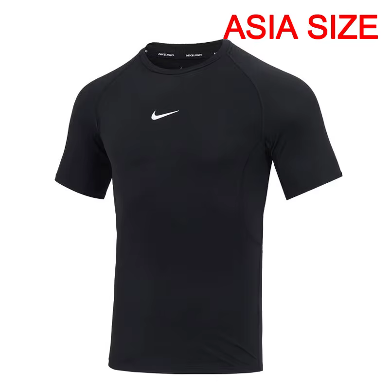 NIKE-T-shirt manches courtes homme, original, M distillé DF TIGHT TOP SS, Sportedly