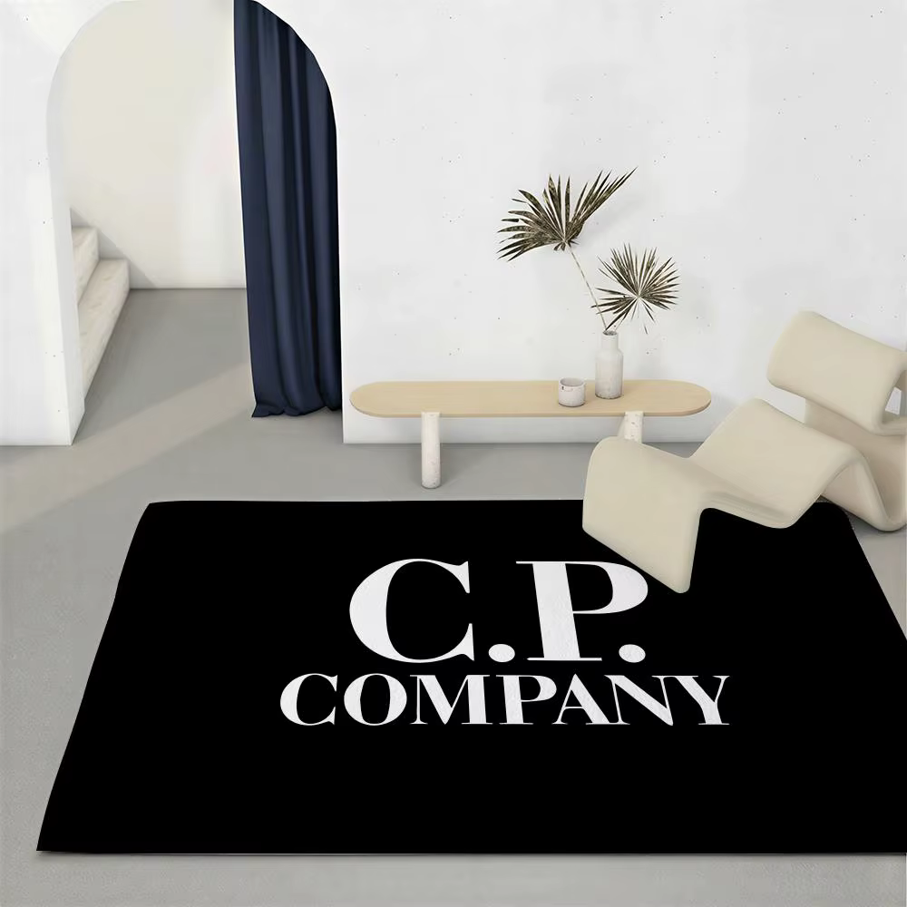 Mode C-C.P. Tapis de sol d'entreprise en flanelle écologique, paillasson antidérapant, inodore, doux