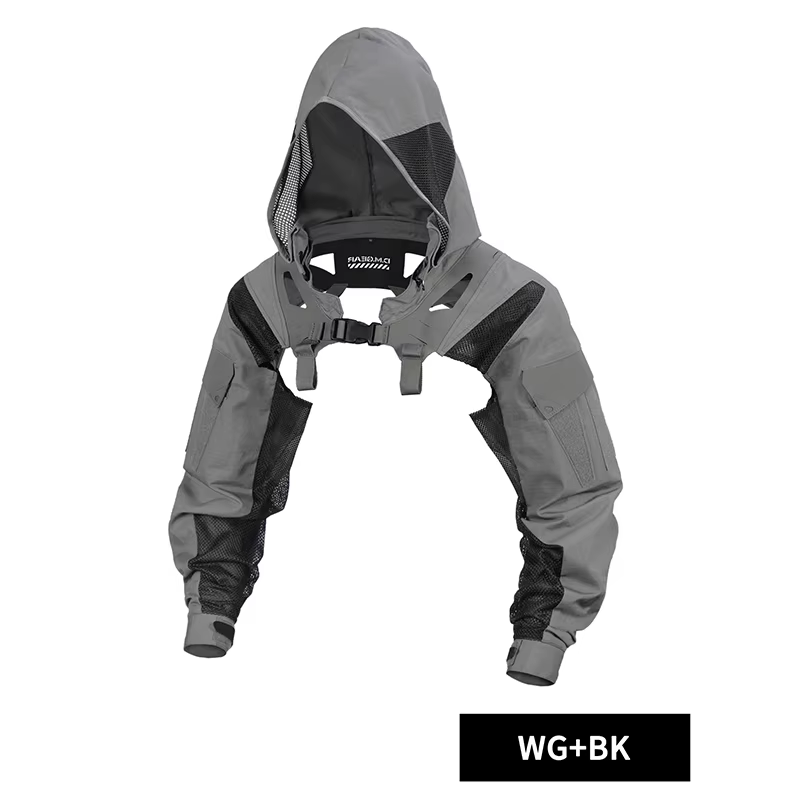 DMgear – manteau tactique Original, veste à capuche, manches longues, vêtements de Camouflage, respi