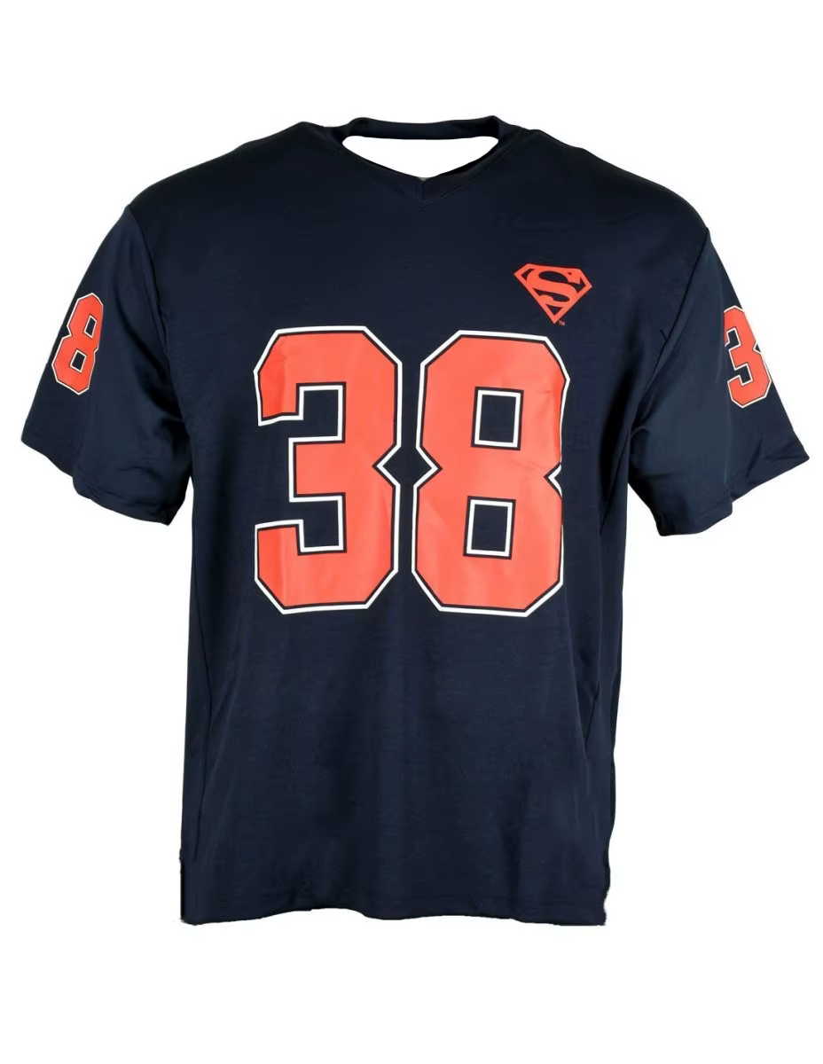 Nouveau t-shirt de sport DC Superman pour enfants, haut respirant et à séchage rapide, idéal pour le