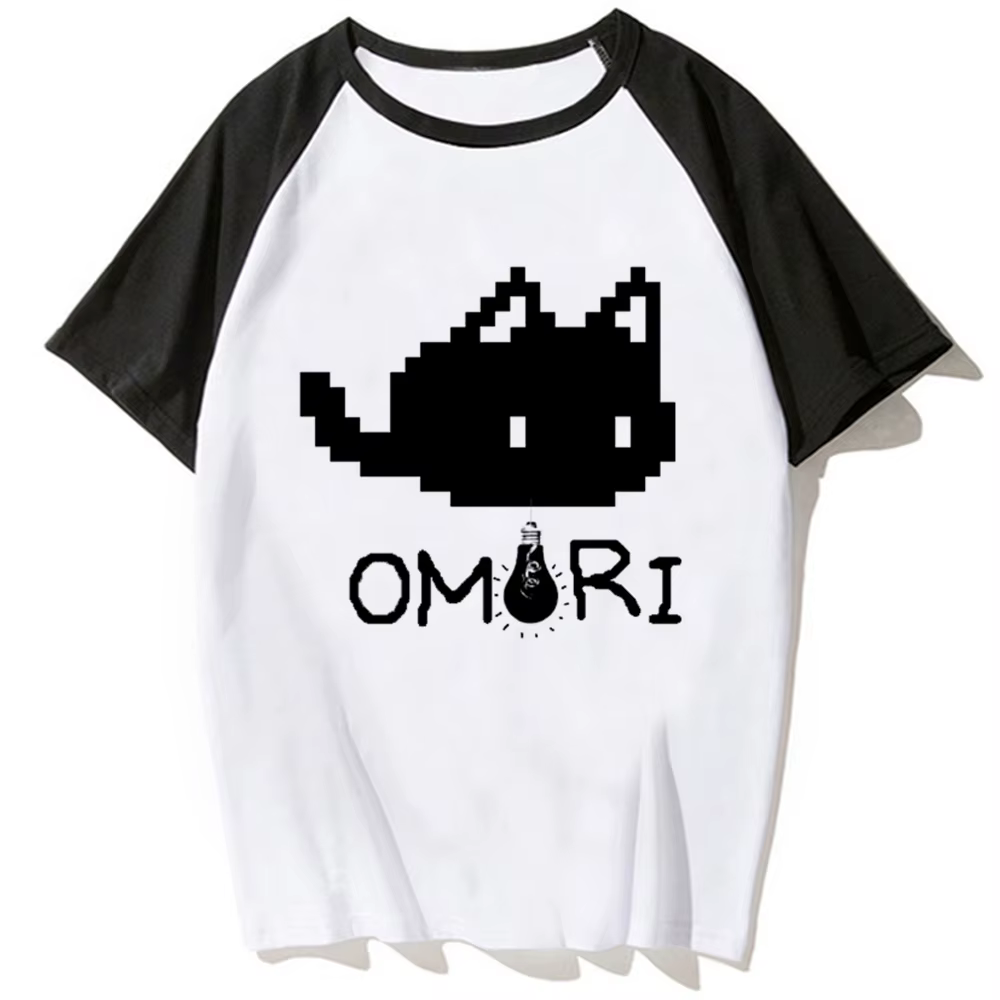 Omori t-shirts femmes japonais été t-shirt fille bande dessinée vêtements