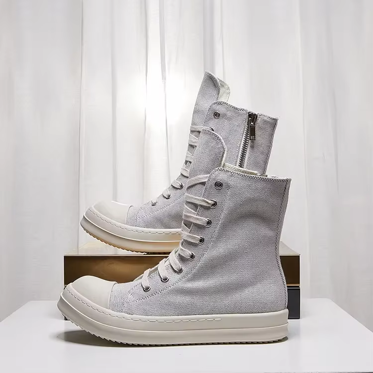 Baskets montantes Rric de qualité supérieure, chaussures de créateur à semelle épaisse, chaussures n