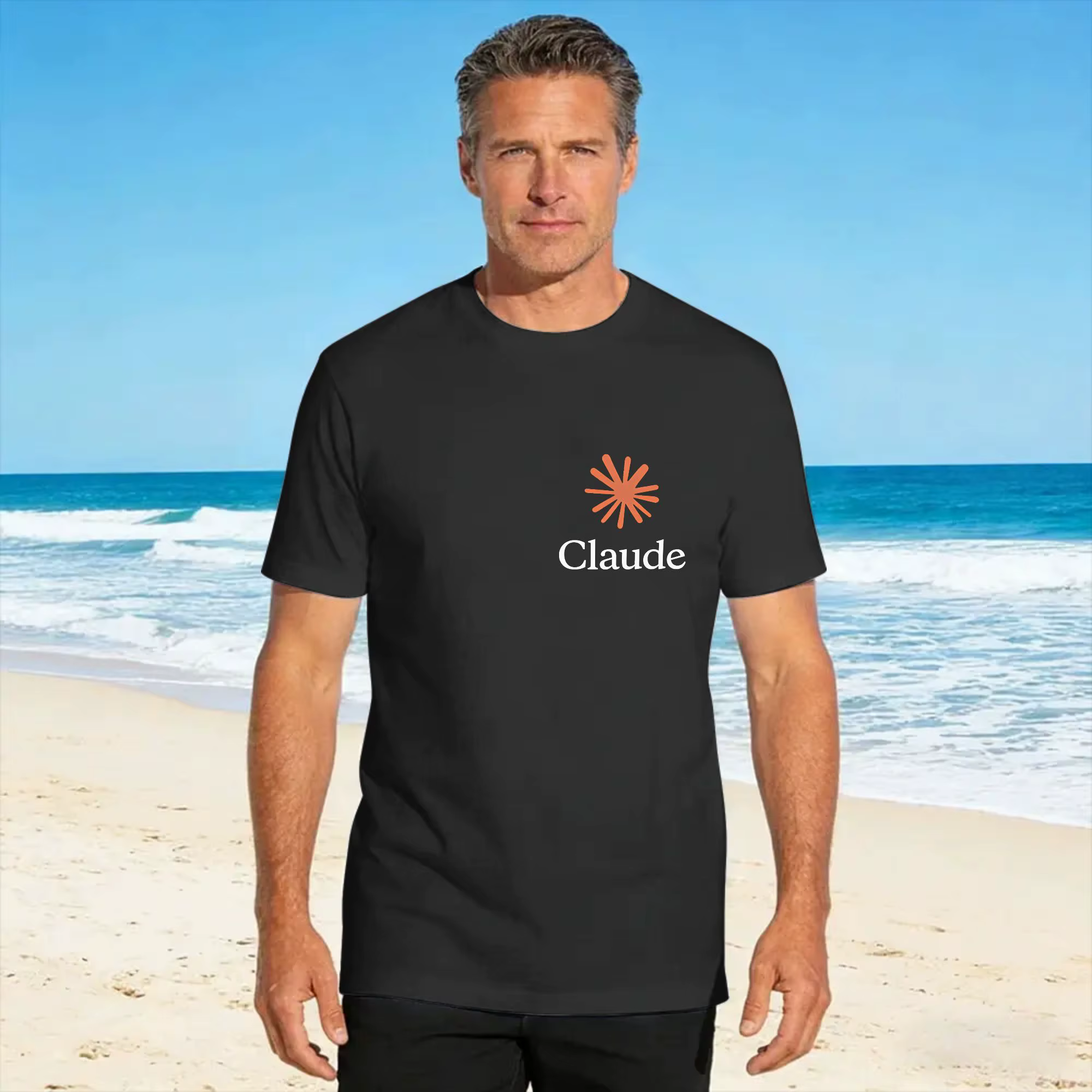 T-shirt Anthropic Claude pour hommes et femmes, T-shirt tendance et cool pour l'été, classique, 100%