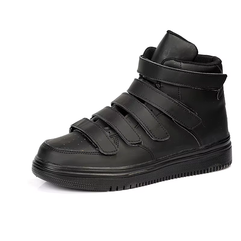 Offre spéciale pas cher hommes mode baskets rouge chaussures hautes décontracté hommes cerceau-look 