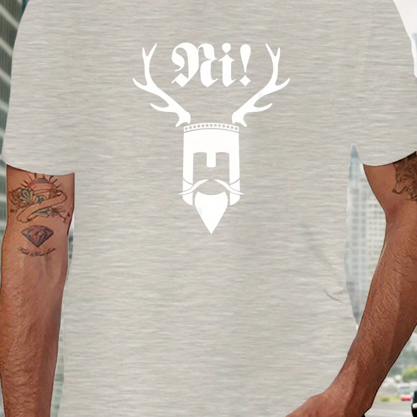Hommes Monty Python saint Graal graphique T-Shirt blanc décontracté à manches courtes col rond T-Shi