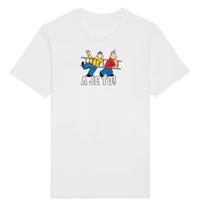 Pat & Mat A JE TO T-shirt Anime pour hommes et femmes, vêtements d'été en coton Y2K, vêtements de mo