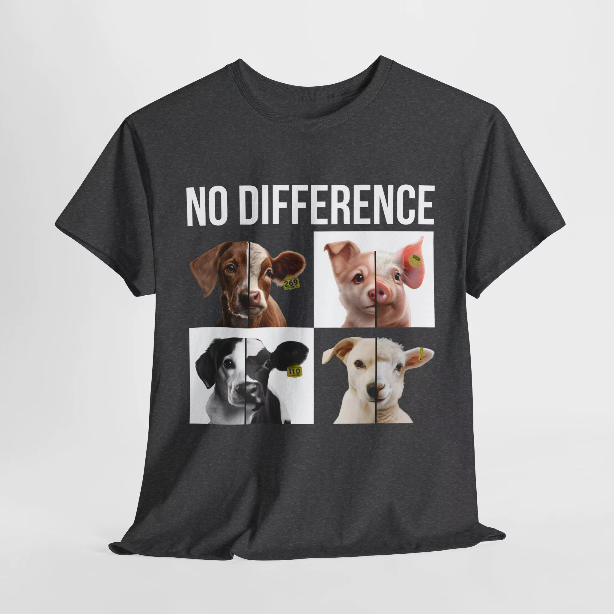 T-shirt fantaisie en coton pour hommes et femmes, surdimensionné, col rond, décontracté, streetwear,