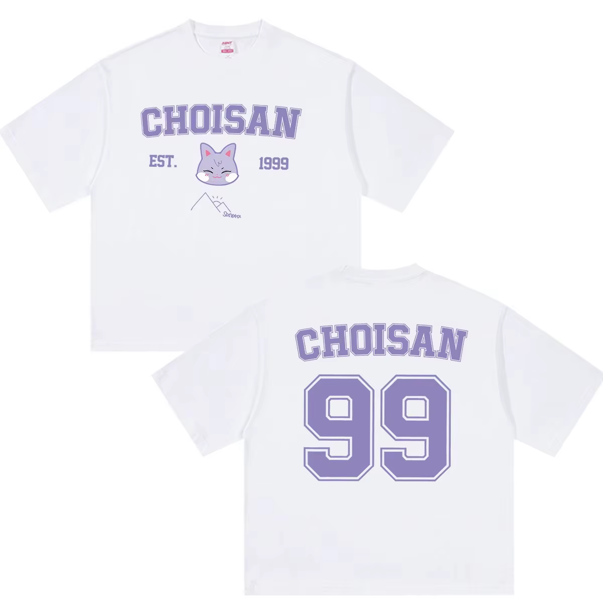 T-shirt Unisexe Kpop ATEEZ 2026 – Nouveauté Décontractée de Haute Qualité à Manches Courtes, Style H