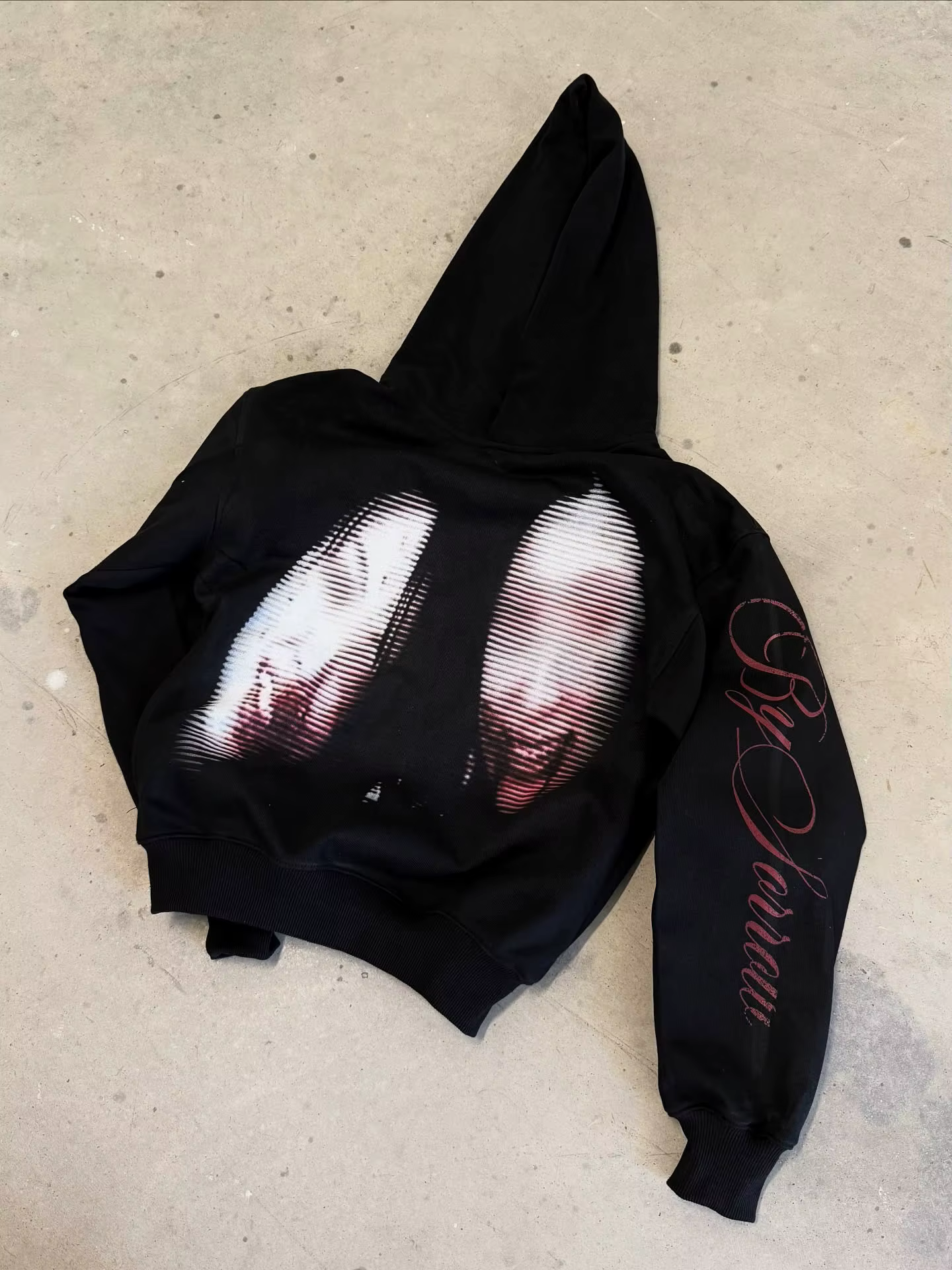 Harajuku Y2k décontracté Uncanny beauté sweats à capuche femmes Grunge Streetwear sweat hauts surdim
