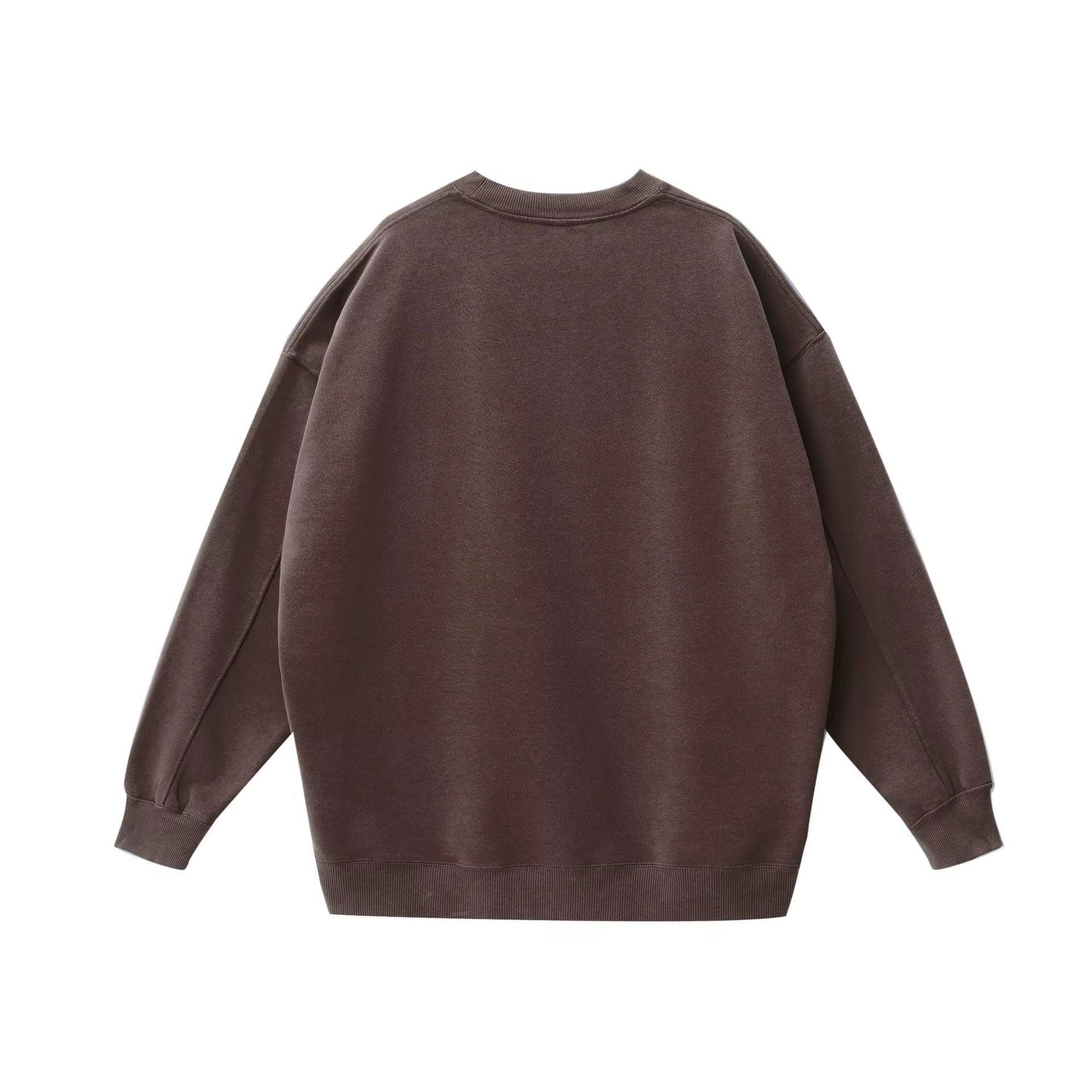 Sweat-shirt à capuche oversize pour homme 400g, coupe ample, épaules tombantes, en molleton bouclett