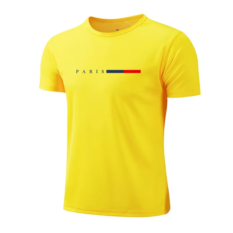T-shirts pour hommes à imprimé décontracté, col rond, manches courtes, pour le sport quotidien, le j