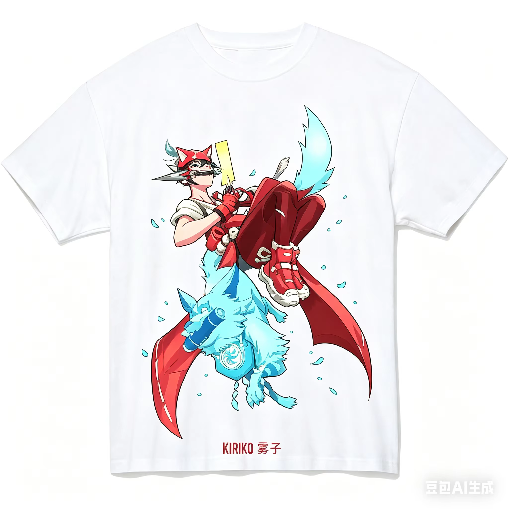 T-shirt en coton Overwatch D.Va, vêtements originaux, nouveau modèle, t-shirt Anime, vêtements toute