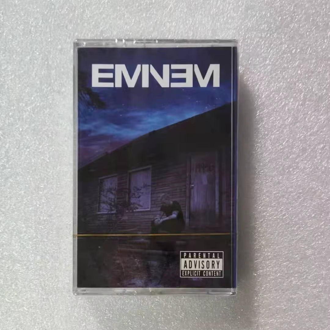Cassette de musique rap anglaise Eminem, marchandises, neuve, non ouverte, avec livret de paroles, é