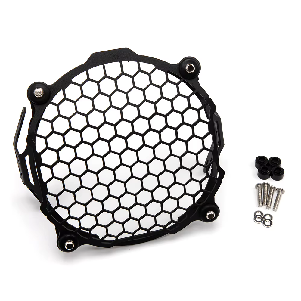 Grille de protection de lumière de sauna avant de moto, protecteur de couverture, filet décoratif de