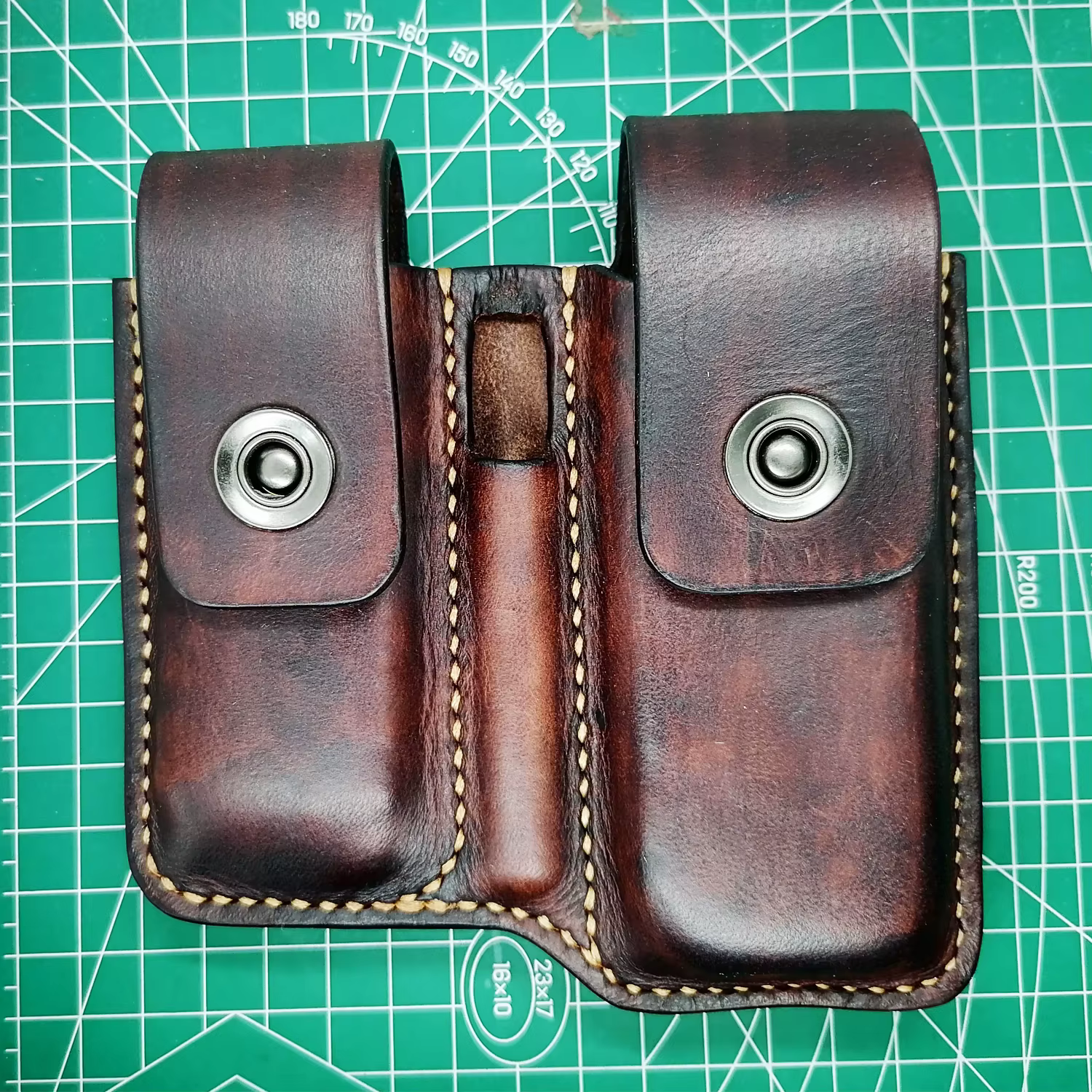 Étui en cuir pour poudres, fait à la main, gaine de protection pour Leatherman Surge et kit d'outils