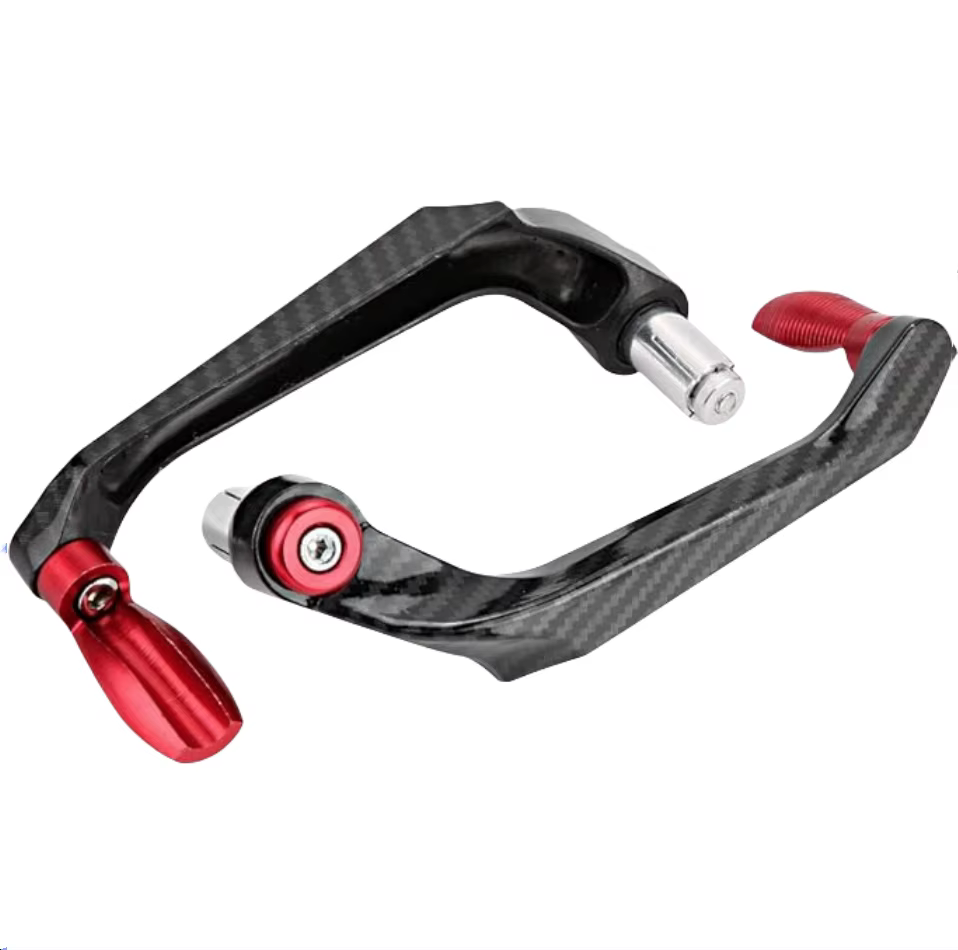 Guidon de moto en alliage d'aluminium moulé sous pression, frein, levier d'embrayage, protège-mains,