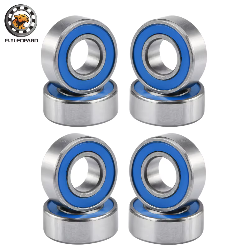 Roulement à billes à section mince scellé en caoutchouc bleu, 6702RS, 15x21x4mm, ABEC-7, 688RS, 6800